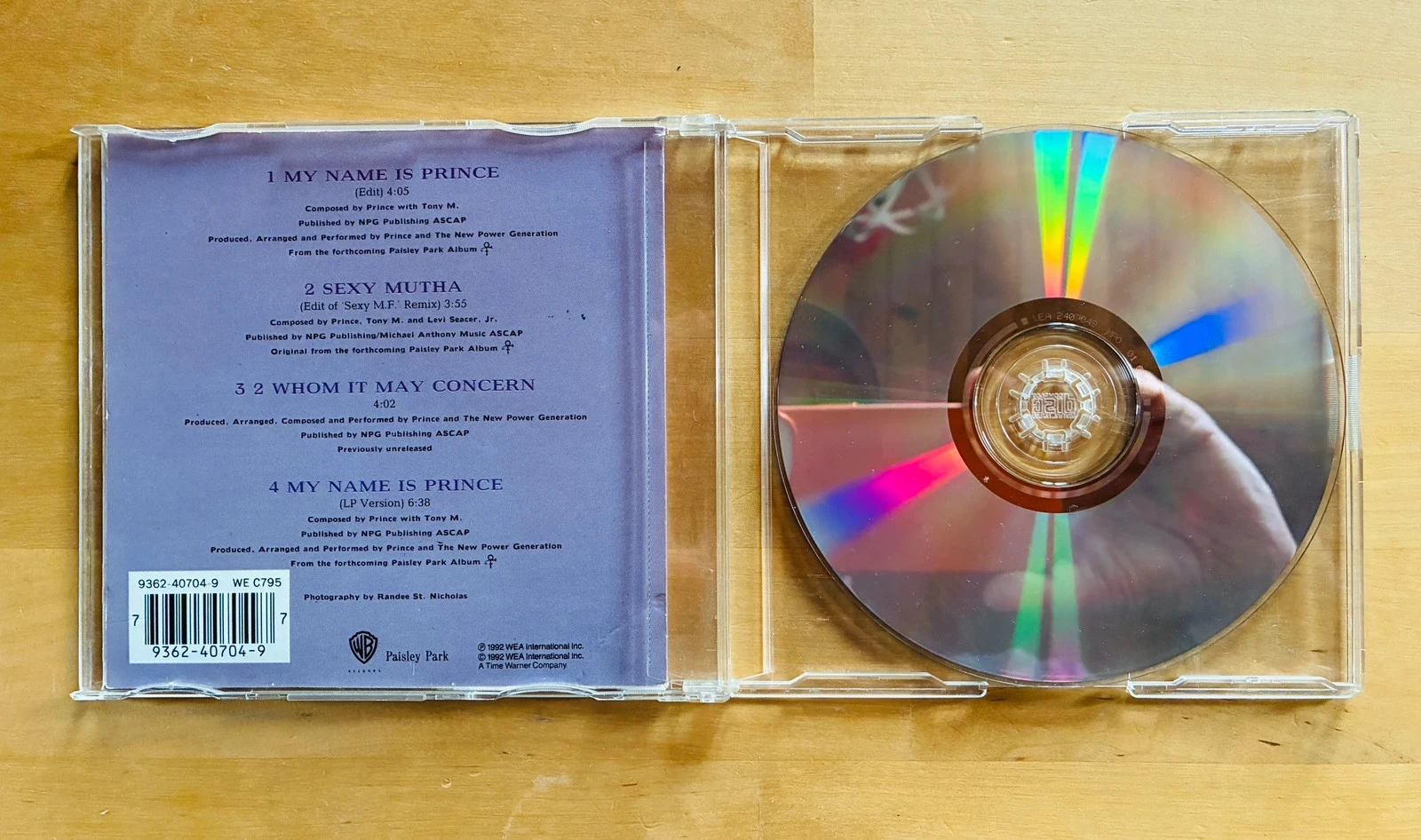 CD maxi Prince Mon nom est Prince. – photo 2